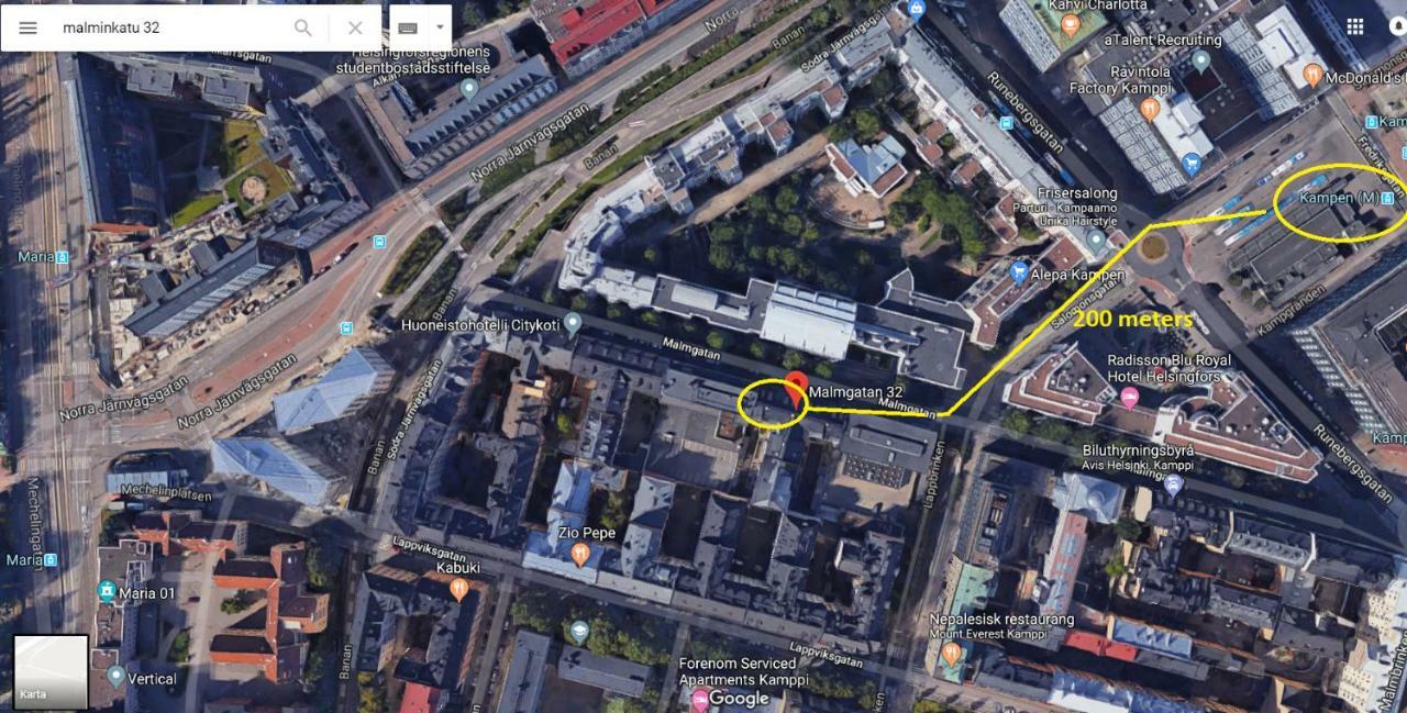 Studio In Helsinki City Center Daire Dış mekan fotoğraf